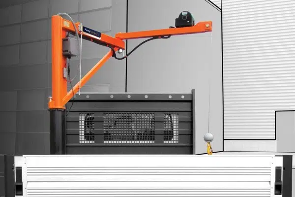 KJ250 2RPT P Up Swinglift Crane