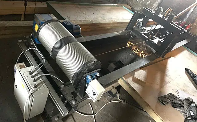 Leeds Town Hall Chandelier Winch Challenge Winch