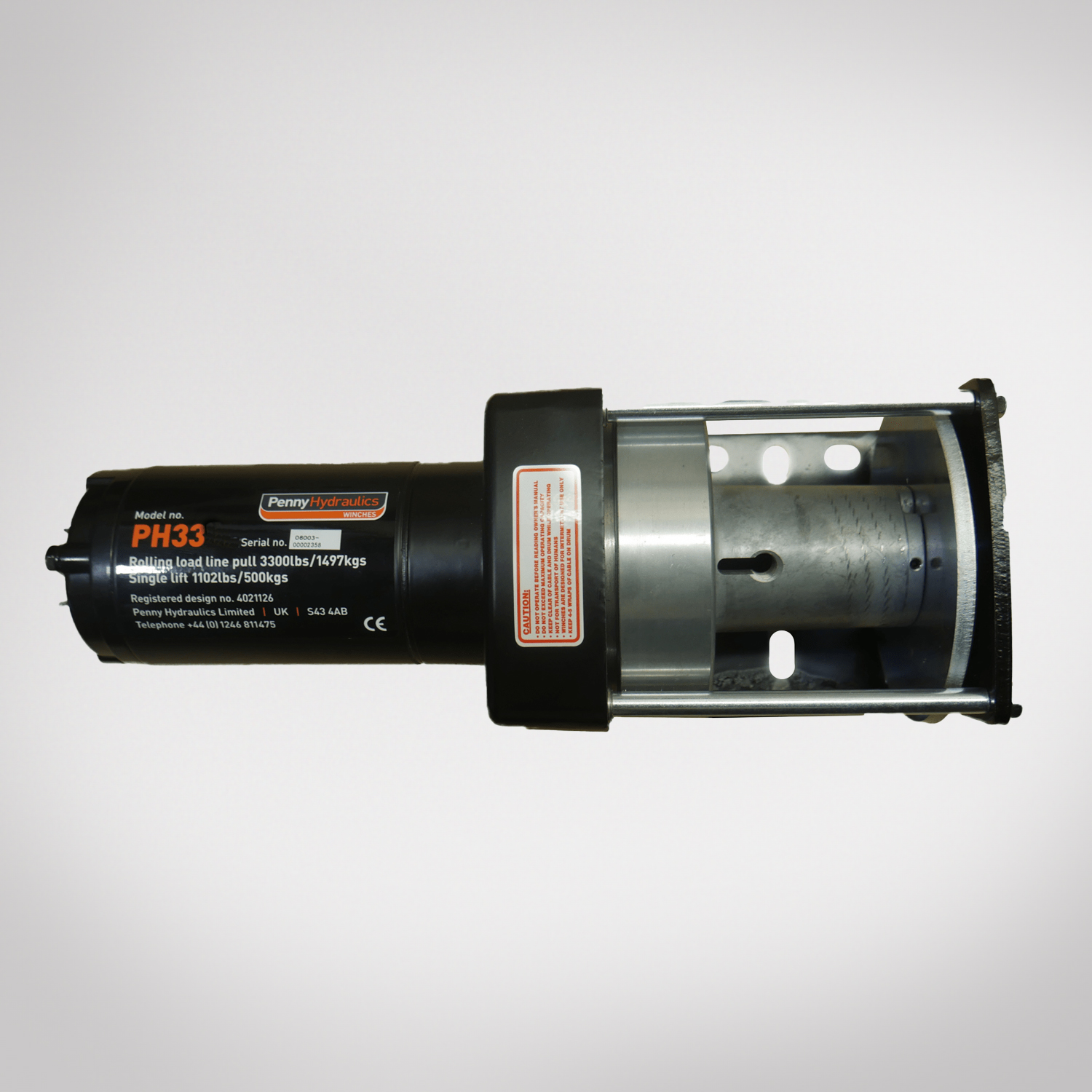PH3300 12V Electric Winch  3300lb Line Pull